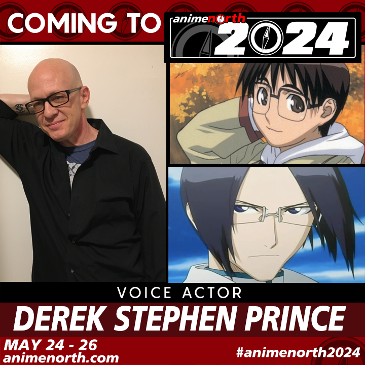 Coming to Anime North 2024: Derek Stephen Prince