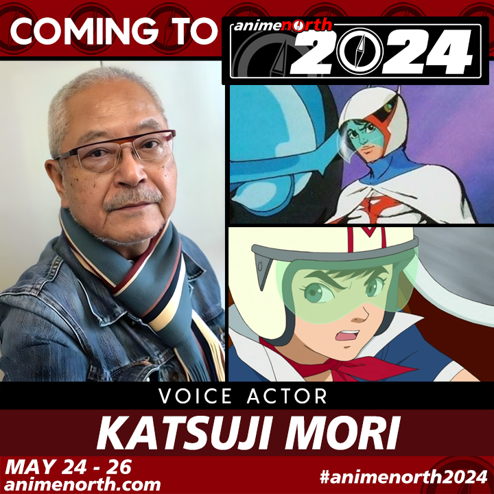 Coming to Anime North 2024: Katsuji Mori