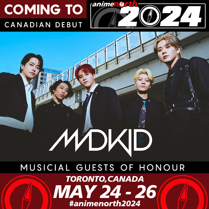 Coming to Anime North 2024: Japanese Boy Band MADKID