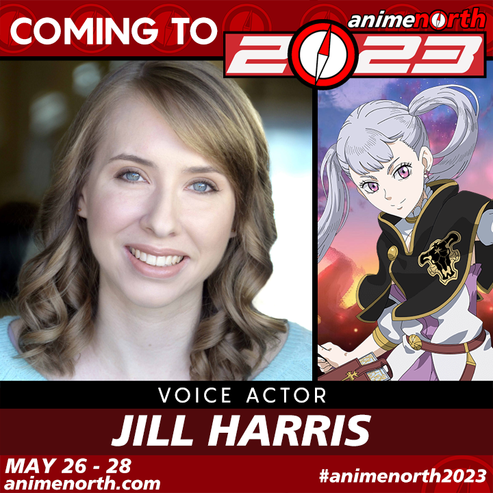 Coming to Anime North 2023: Voice Actor Jill Harris