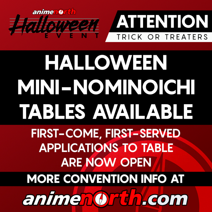 Applications to Table at the Halloween Nominoichi Are Now Open (Update: NOW FULL)