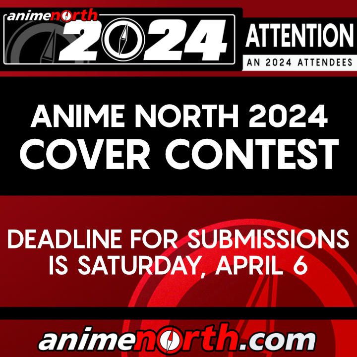 Anime North 2024 Cover Contest