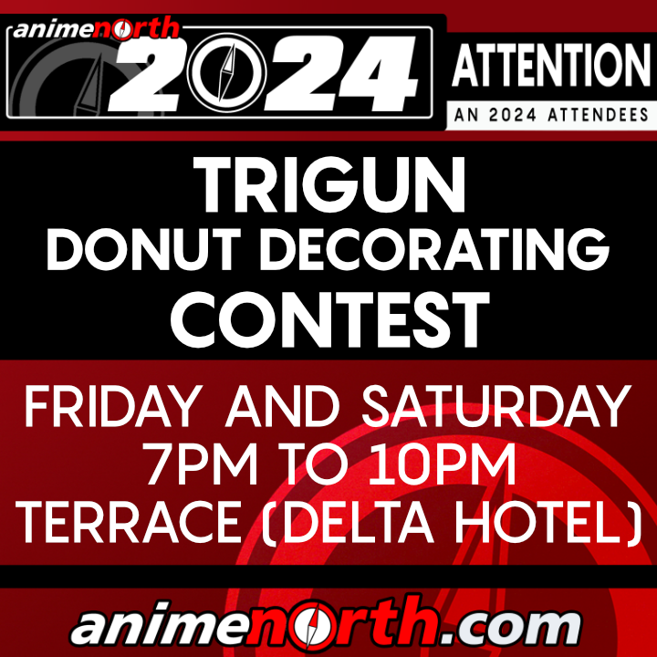 Trigun Donut Decorating Contest