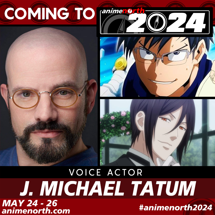 Coming to Anime North 2024: J. Michael Tatum