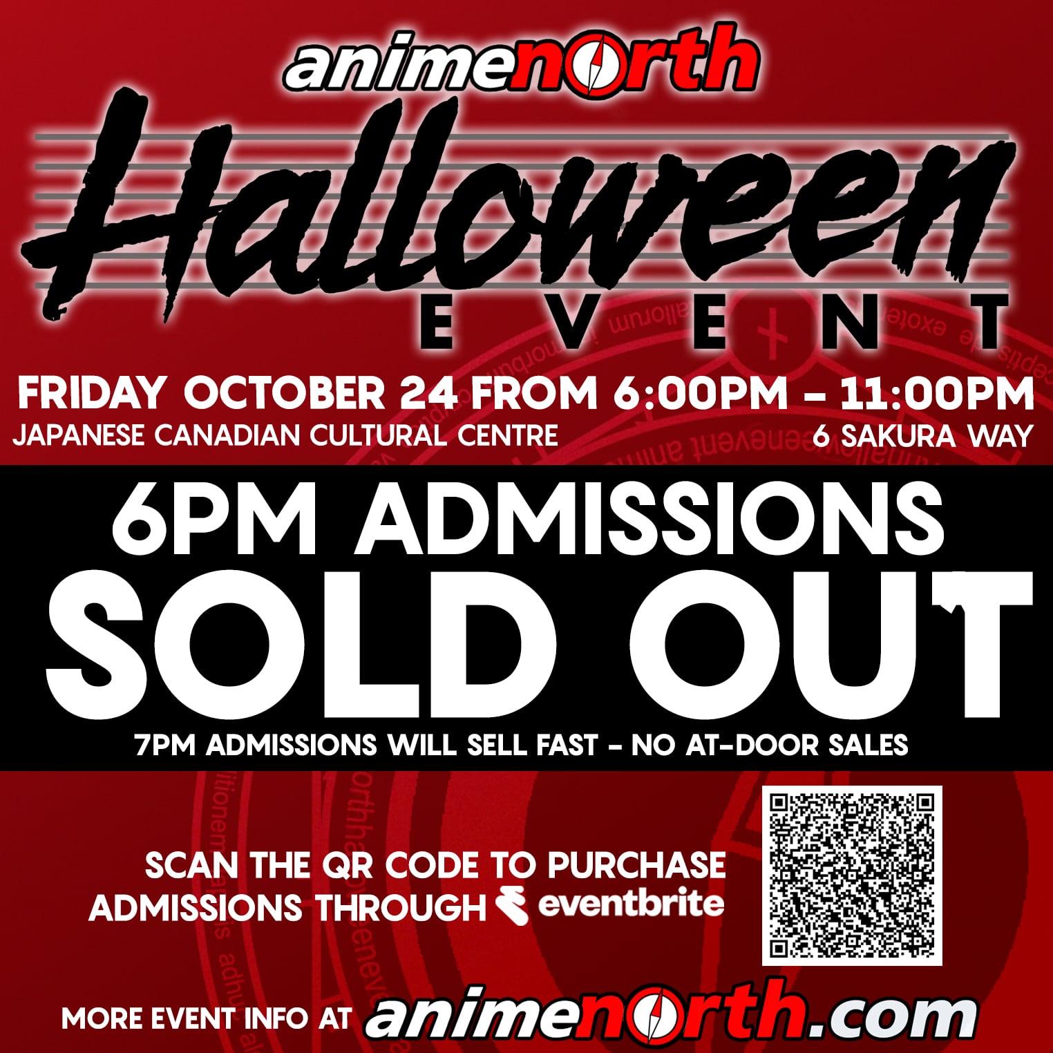AN Halloween 2025 Tickets Update