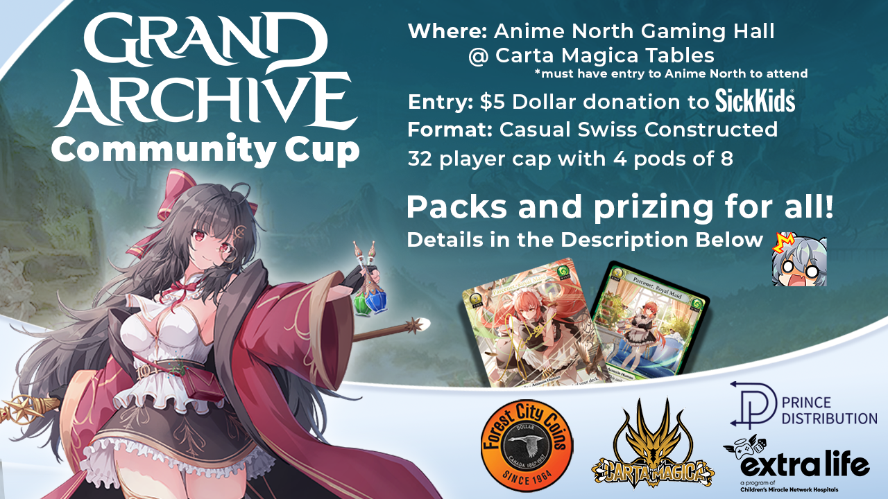 GRAND ARCHIVE COMMUNITY CUP!
